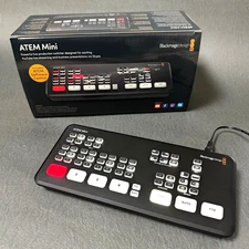 Blackmagic Design ATEM Mini HDMI Live Stream Video Switcher for YouTube Zoom OBS