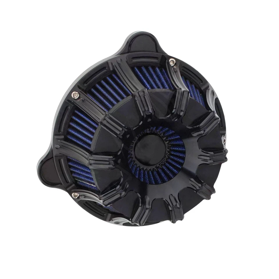 Sistema de filtro de admisión de filtro de aire para Harley Touring Softail 2018-2020 2019 M8 D Foto 2 de 4