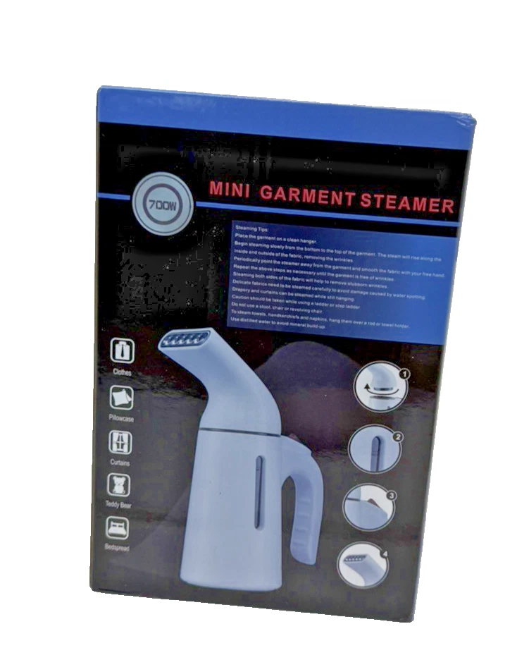 NEW in BOX Mini Clothes Steamer = 700W GY-169