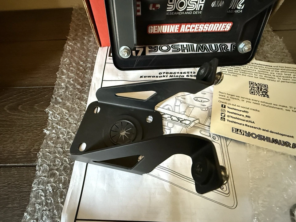 Комплект для удаления крыла YOSHIMURA 2023 Kawasaki Z650 Ninja KAW 070BG146512 - Изображение 3 из 4