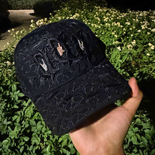 Dandy Skeleton Embroidered Hat