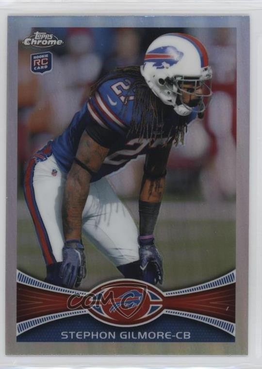 2012 Topps Chrome Refractor Stephon Gilmore #26 0nr3