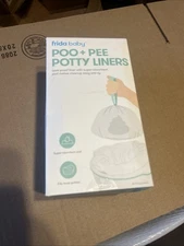 Frida Baby Poo+Pee Potty Liners 30 pack NEW