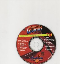 KARAOKE CHARTBUSTER CD G COUNTRY HOT HITS 6 6 VOL. 78 20078