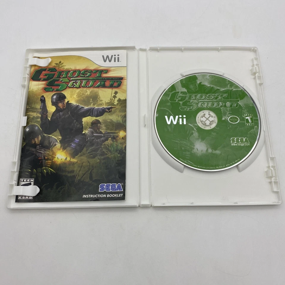 Ghost Squad (Nintendo Wii, 2007) CIB Complete - Image 3 of 4