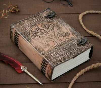 Tree of Life Journal, Witch Spell Book of Shadows Grimoire Journal 