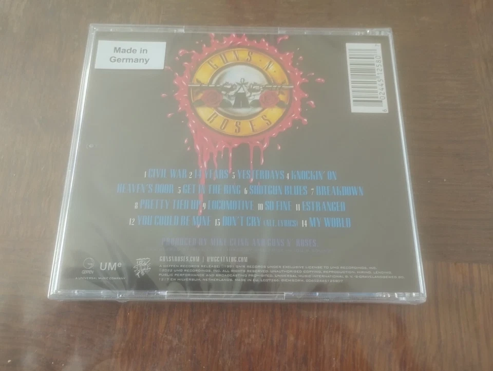 CD GUNS N' ROSES " USE YOUR ILLUSION II " NEUF SCELLE 2022 - Photo 2/2