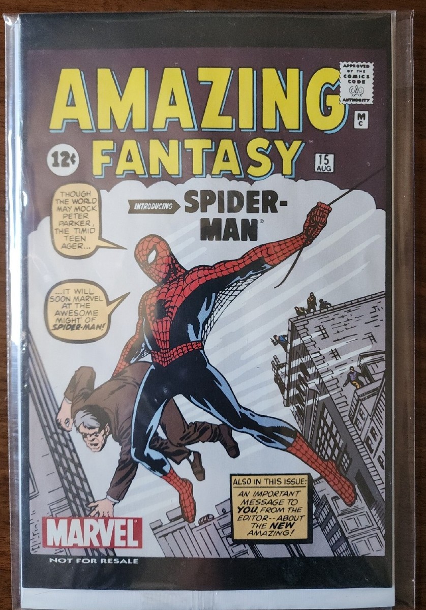 【激レア】Amazing Fantasy #15 Facsimile CGC AMAZING FANTASY #15 FACSIMILE EDITION! 1ST SPIDER-MAN! VF/NM