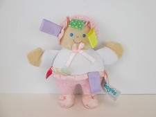 Taggies Signature Collection Mary Meyer 8" Plush Baby Doll Lovey Pink Thermal 2