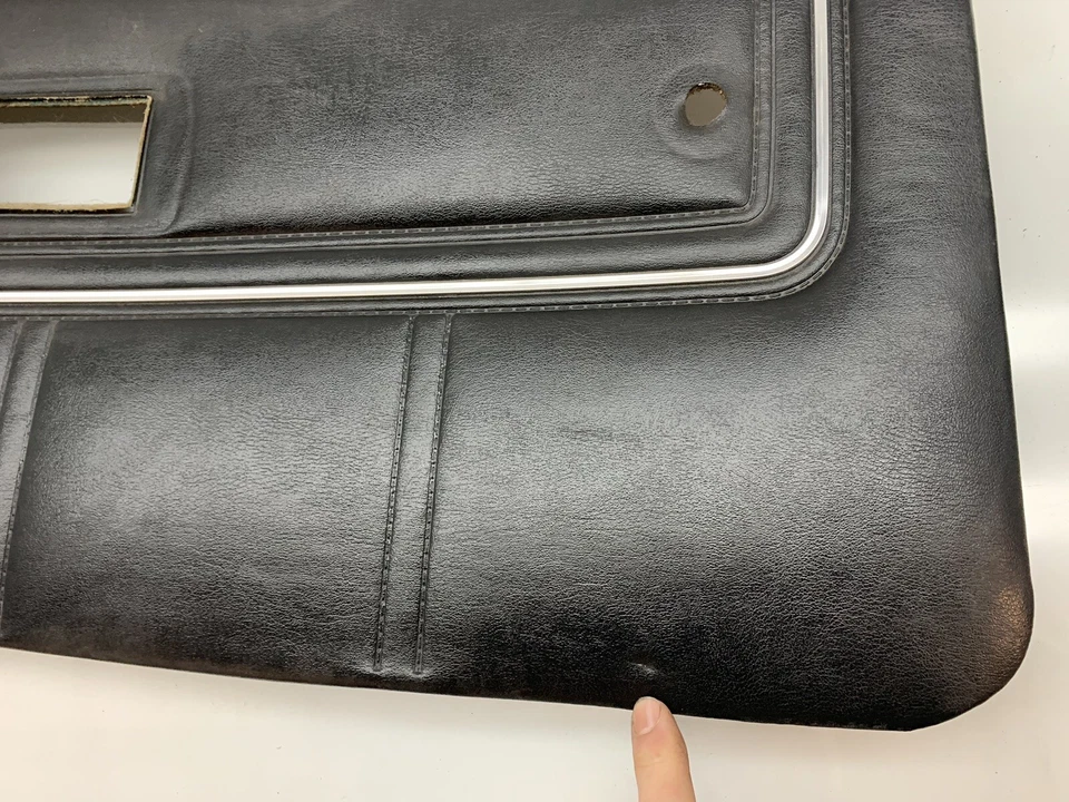 Ford Torino Ranchero 1971 lado del conductor panel de puerta negro/2 puertas/¡Muestra calidad! Foto 4 de 4