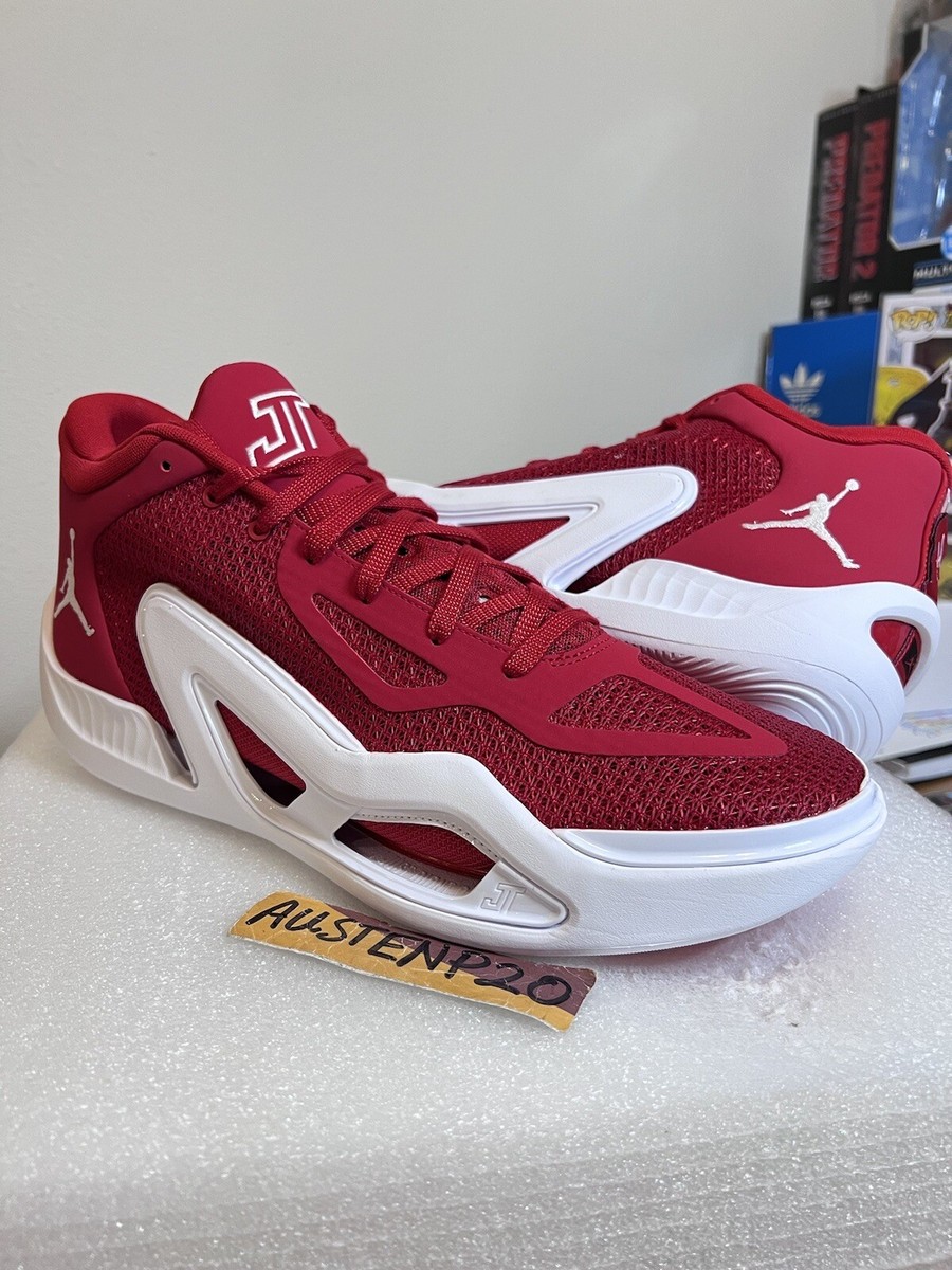 DS NEW JORDAN x JAYSON TATUM 1 TB RED WHITE Size 13 FB2863 600 2