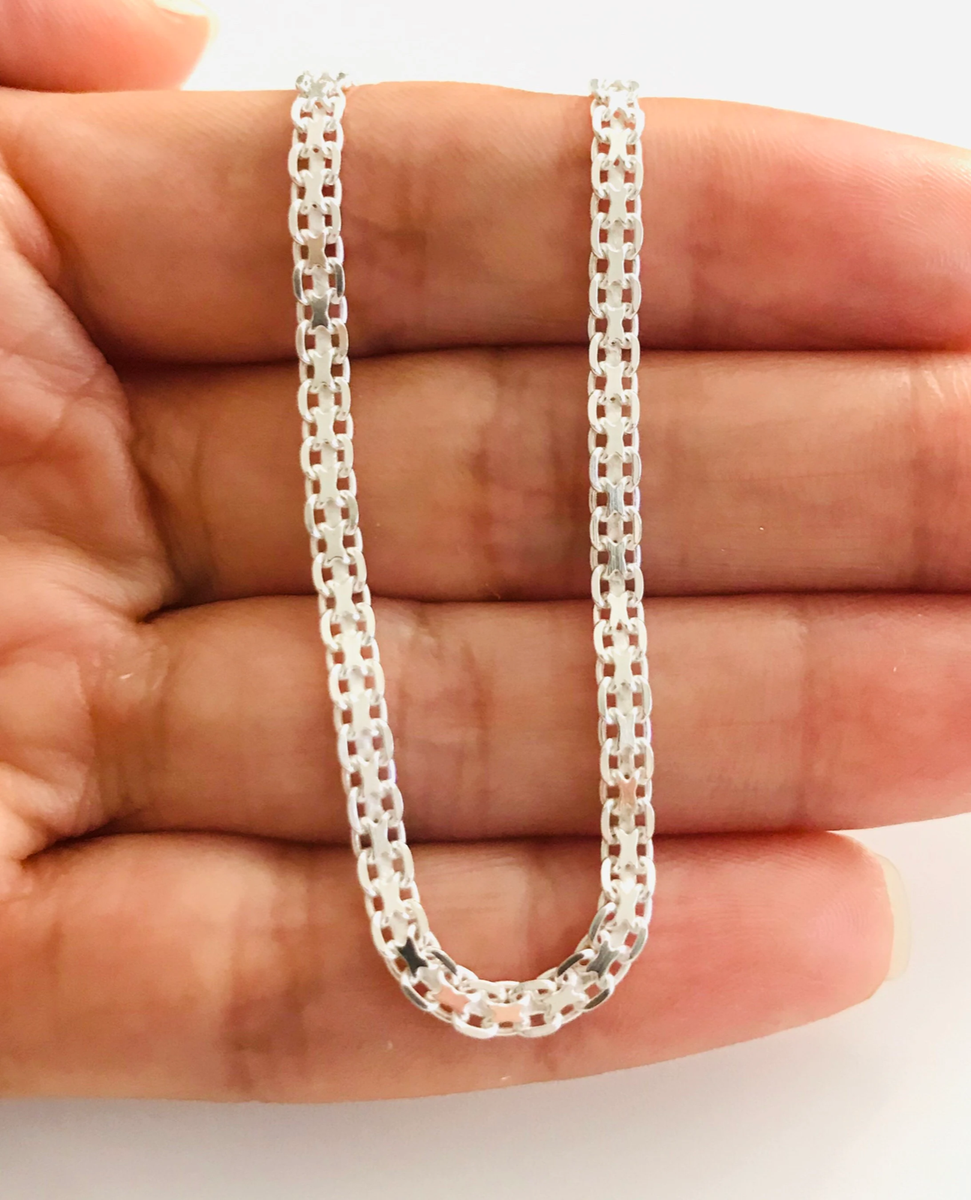 アクセサリー [m-BL207] Karen Silver Anklet 23cm m-BL207