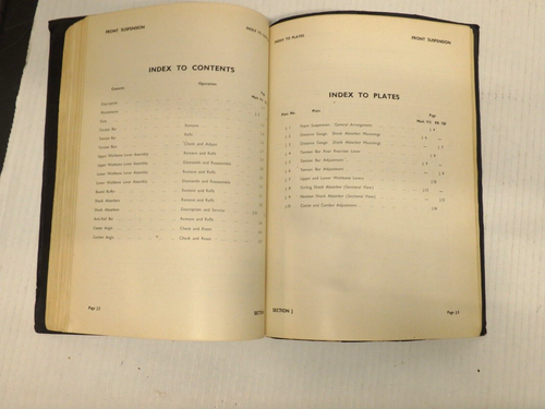 JAGUAR SERVICE MANUAL FOR MARK Vll & xk120 models - Bild 16 von 19