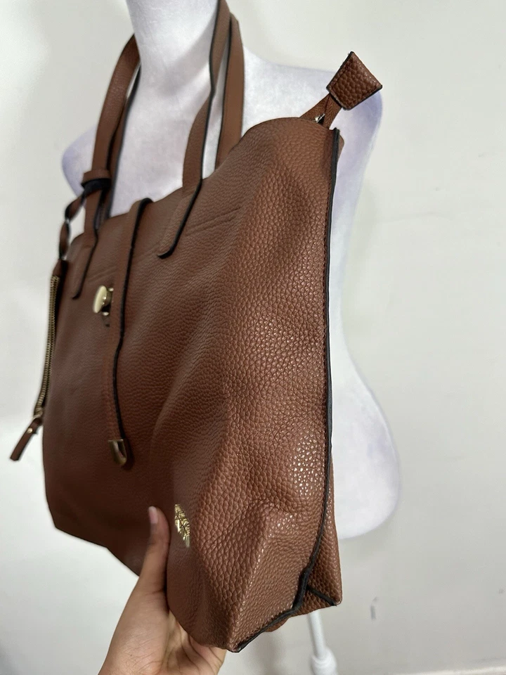 Kenneth Cole Reaction Women’s Brown Colored Leather Handbag  - Image 3 of 4