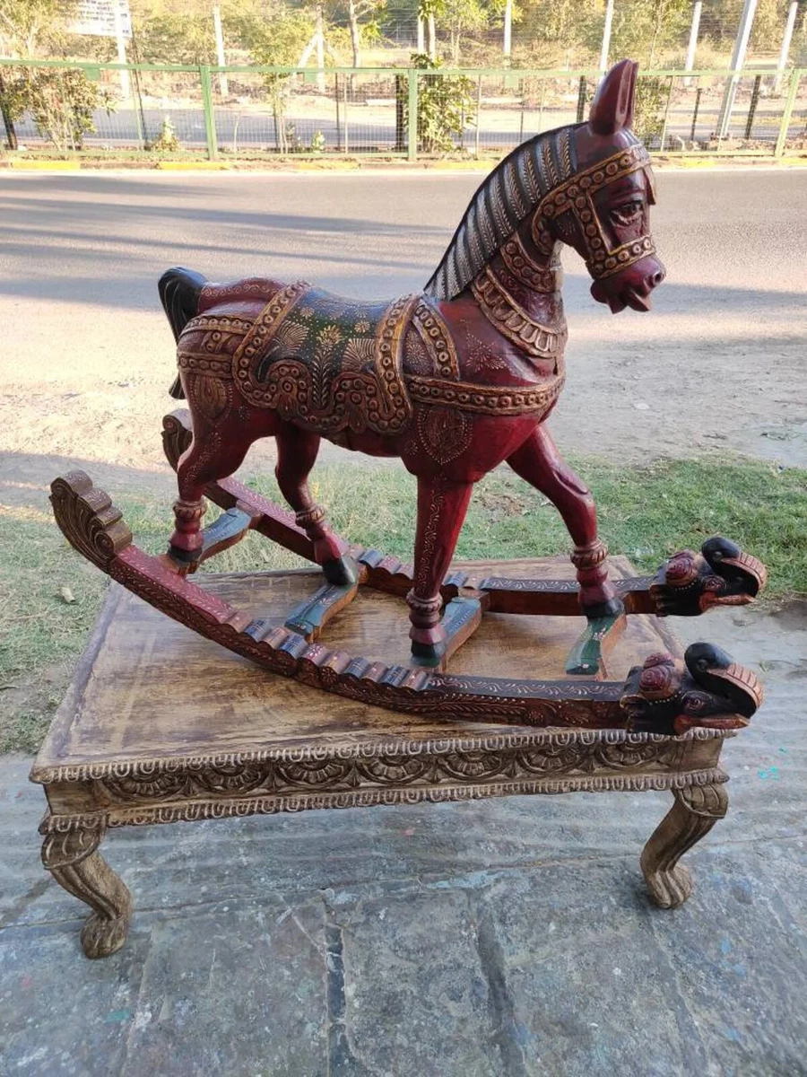 Carving a rocking horse 2025