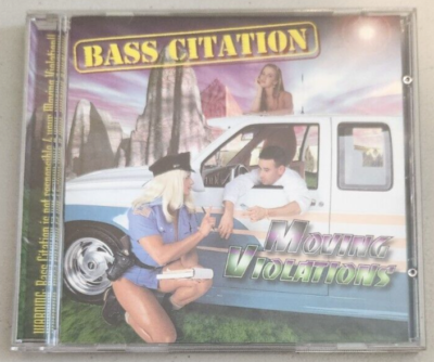 #ad Bass Citation Moving Violations RARE CD $129.99