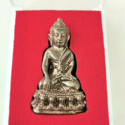 Thai Amulet Magic Phra Kring Bell Buddha 3 LP Lucky Love Charm Rich Pendant NO.1
