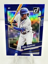 2023 Donruss Baseball Base Holo Blue #138 Alex Ramirez - New York Mets