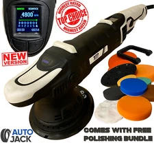 Dual Action Polisher Machine for Cars 150mm DA with 6 Speed LCD Digital Display