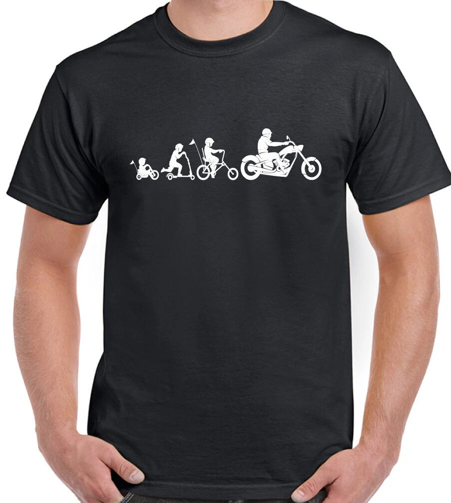 Evolution man clearance motorcycle t shirt