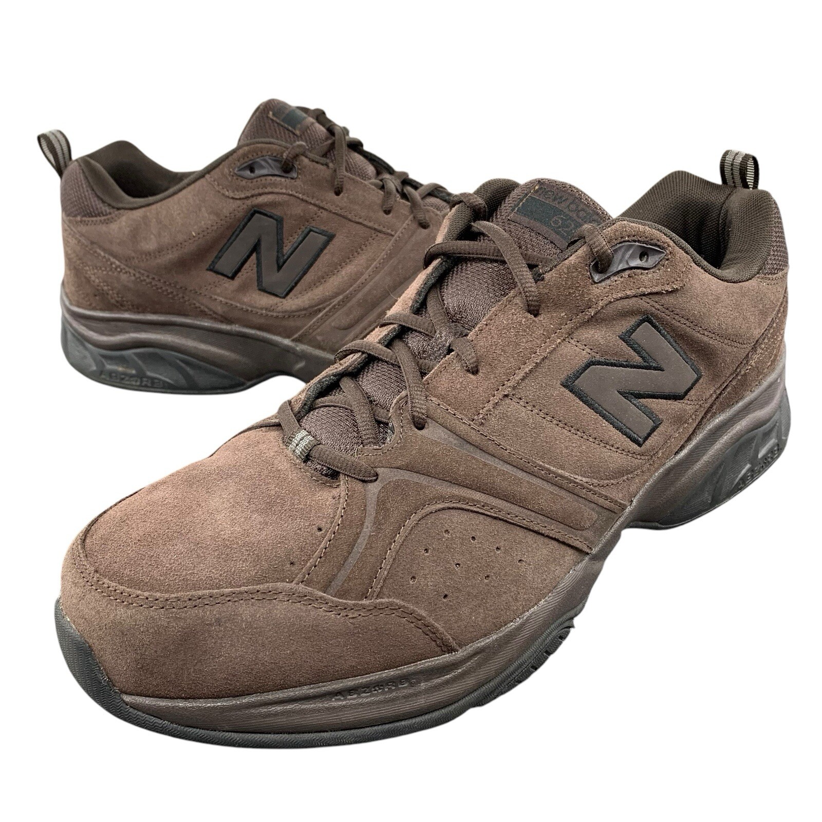 New Balance Mens 623 Cross Training Shoes Size 16 4E Brown Suede Sneakers