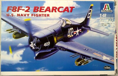Italeri 803 Grumman F8F-2 Bearcat 1:48 Zustand 1b: Unversiegelt