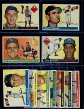 NEW - 9/5/2025 1955 TOPPS BASEBALL SET BREAK QUALITY Hi #s ~VGEX/EX/EX+/EXMT
