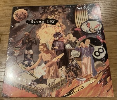 GREEN DAY - INSOMNIAC  1995 USA  ORIGINAL + Insert.    RANCID  BAD RELIGION NOFX