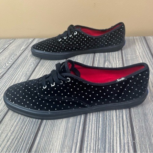 Zapatillas de terciopelo negras con lunares Keds x Taylor Swift para mujer 11 - Imagen 3 de 16