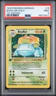 1999 POKEMON BISAFLOR VENUSAUR HOLO GERMAN 1ST EDITION #15 PSA 9
