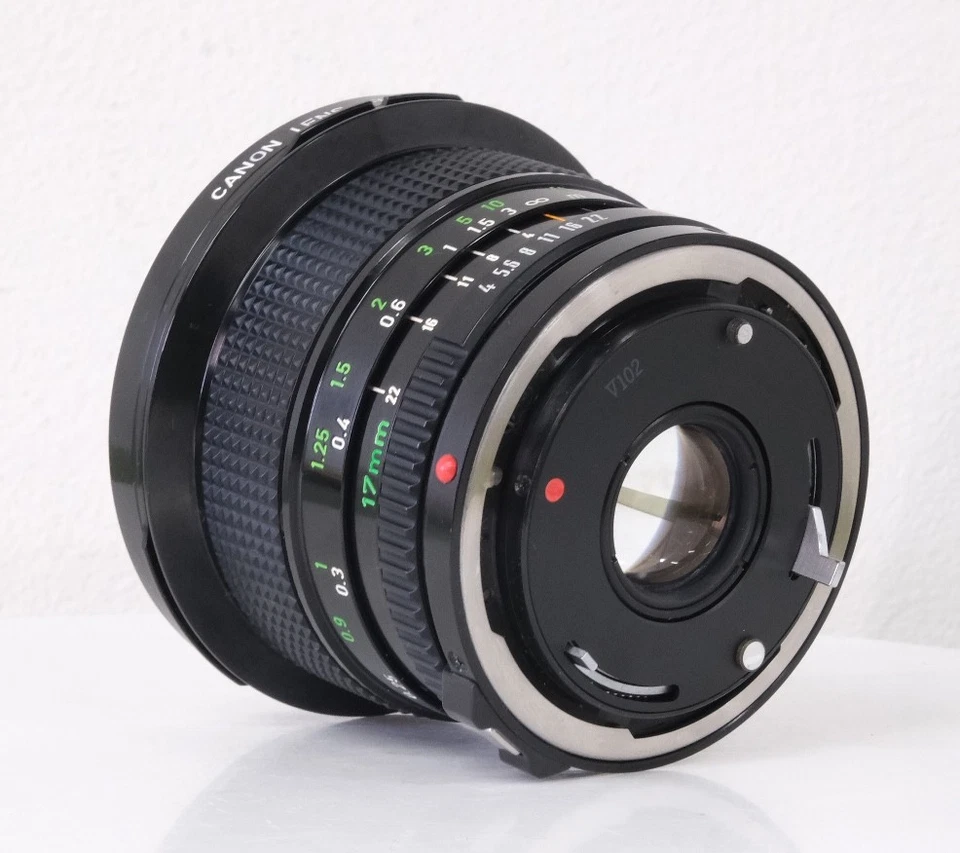 [COMO NUEVO-] Lente ultra gran angular Canon FD NFD 17mm f4 SLR MF de JAPÓN Foto 4 de 4