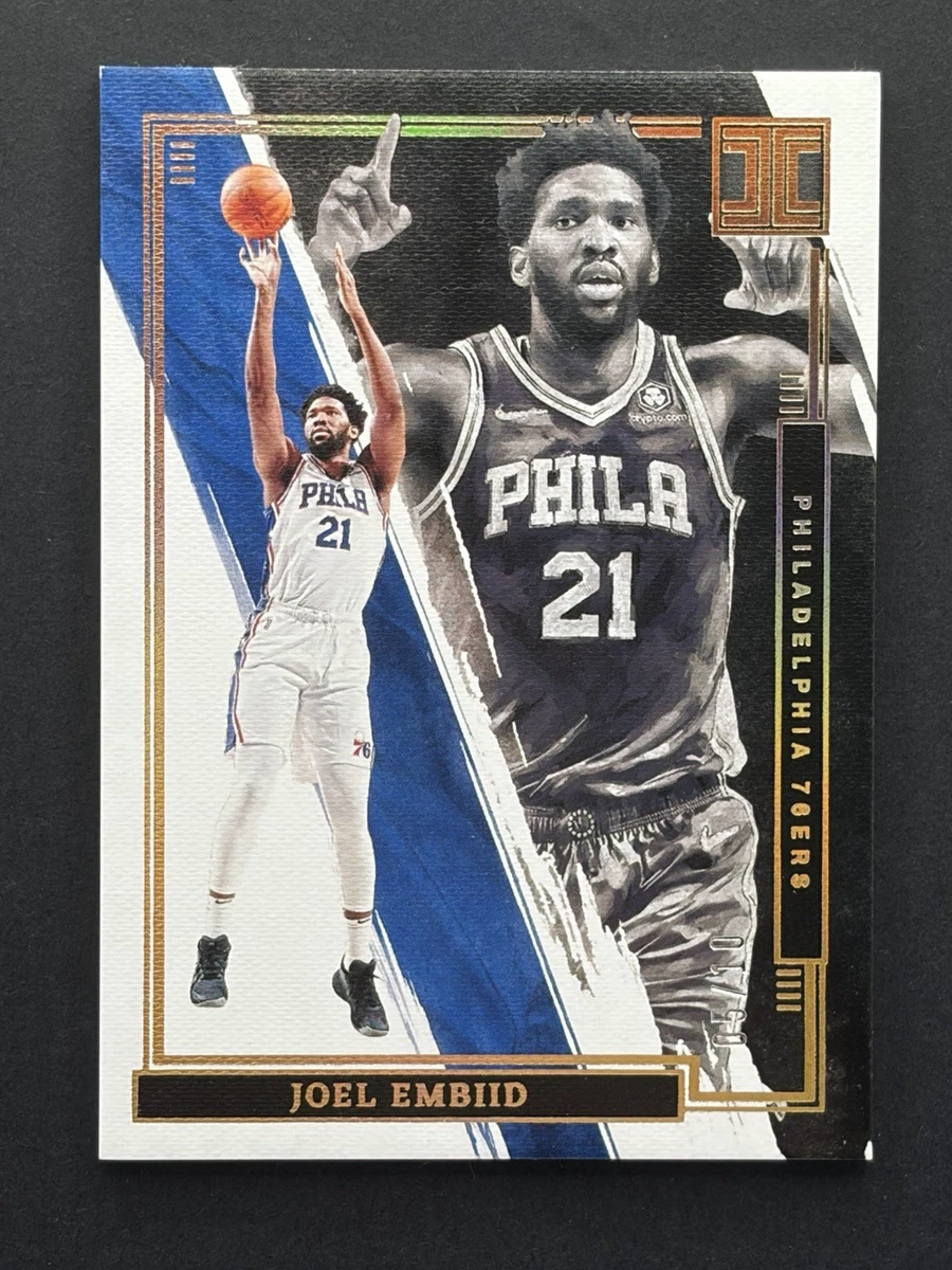 Joel Embiid Serial Numbered Basketball Sports Trading Card Singles