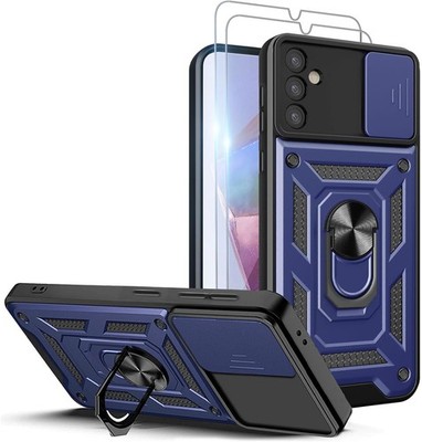 Samsung Galaxy A36 5G Phone Case with 2PC Screen Protector, Blue