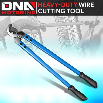 23'' Heavy Duty Lightweight Wires Cables Ropes Cutter Cutting Tool Scissor Blue