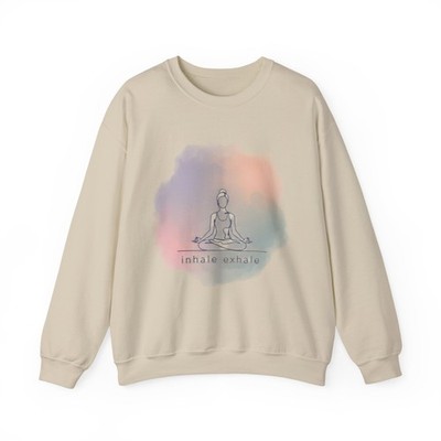 pastel gradient cloud sweatshirt | dreamy fog background, calming colors