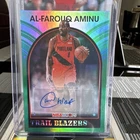 Topps NBA Hoops Al-Farouq Aminu Hoops 1989 Signatures Auto #89S-AFA Blazers