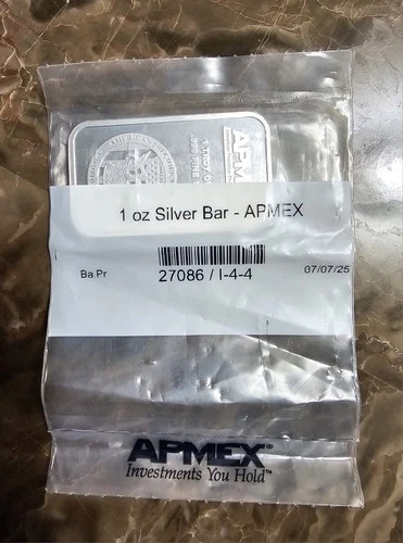 APMEX.  1 oz Silver Bar  Investment.  .999 Finesse. Original Packaging ✔️...
