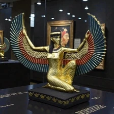 Authentic Pharaonic Statue Of Egyptian Antiquities Goddess Of Love Isis Egypt Bc