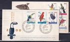 [LM78721] Belgium N°1216/1221FDC Birds First Day Cover COB € 12,00 SUPERB
