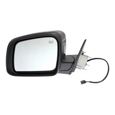 Power Mirror For 2011-2017 Dodge Durango Left Heated Paintable Manual Folding