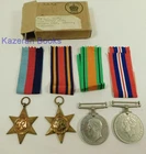 British WW2 RAF Military Medal Group With Box & Certificate K J Wood Air Council