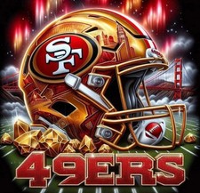 San Francisco 49ers Golden Gate NEW Sticker Measures 4" x 4"