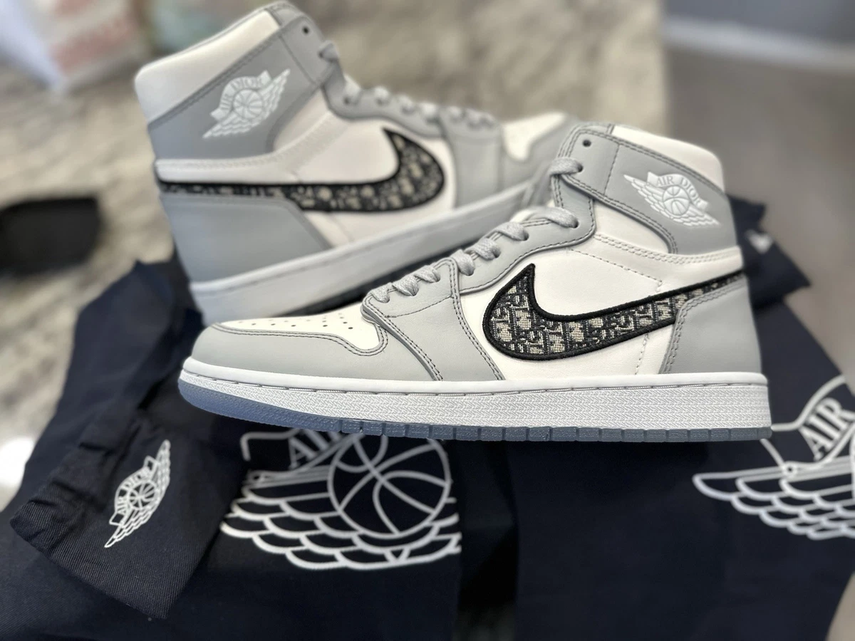 Las mejores ofertas en Jordan 1 x Dior High Gray | eBay