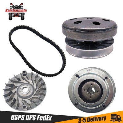 For Linhai 400 Primary Secondary Clutch W/Cvt Belt Bighorn 400 ATV UTV 23815