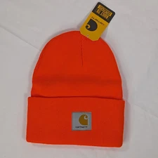 NWT Carhartt A18 Watch Beanie Cuffed Winter Acrylic Hat Knit Warm 