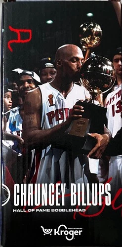 Hall Of Famer Chauncey Billups  (Detroit Pistons) Bobblehead New In The Box.