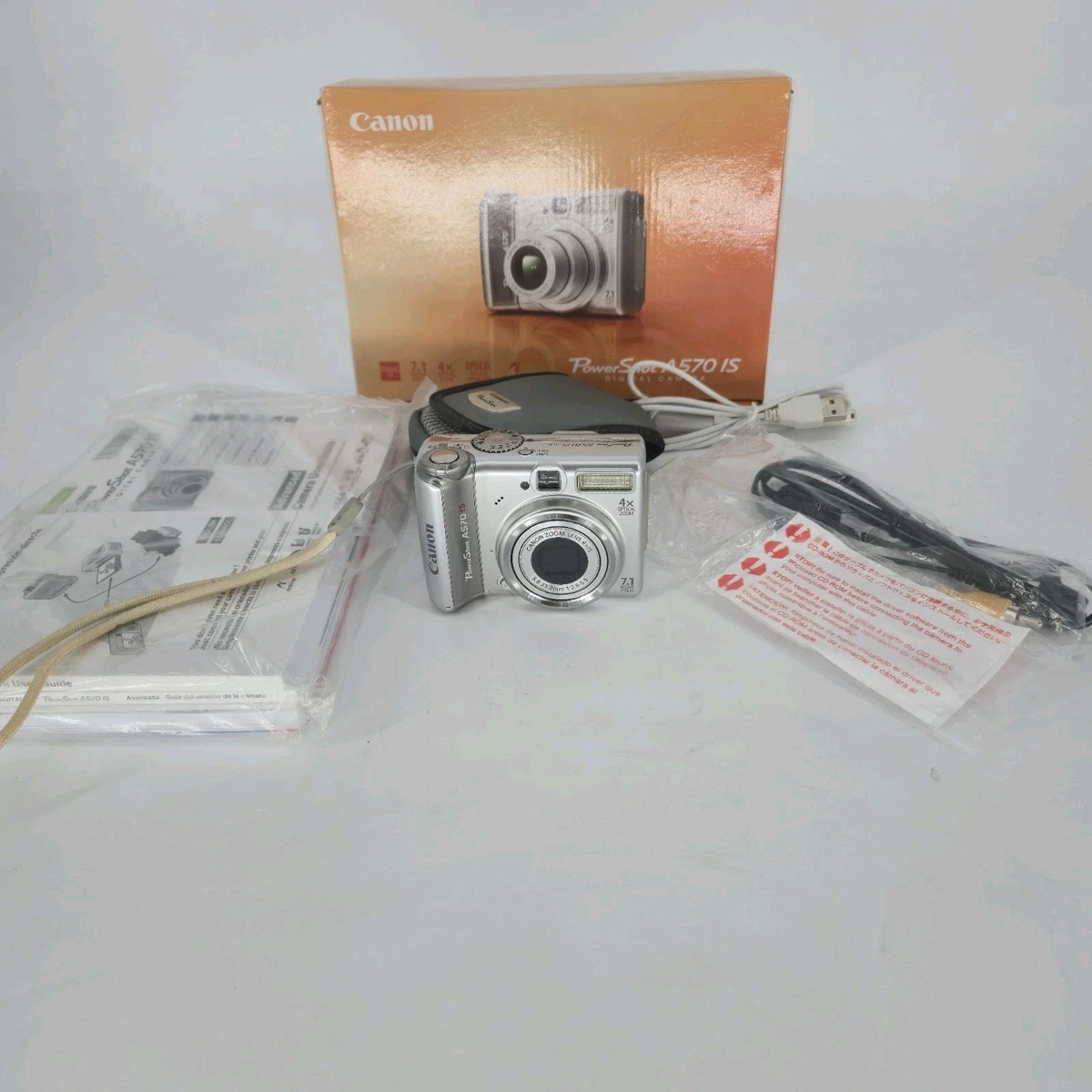 Canon PowerShot A570 IS Digital Cameras for Sale | Shop New & Used