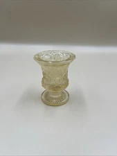 Vintage Daisy and Button Toothpick Holder By L. E. Smith