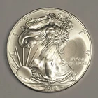 2010 Uncirculated American Silver Eagle US Mint Issue 1oz Pure Silver #iJ124