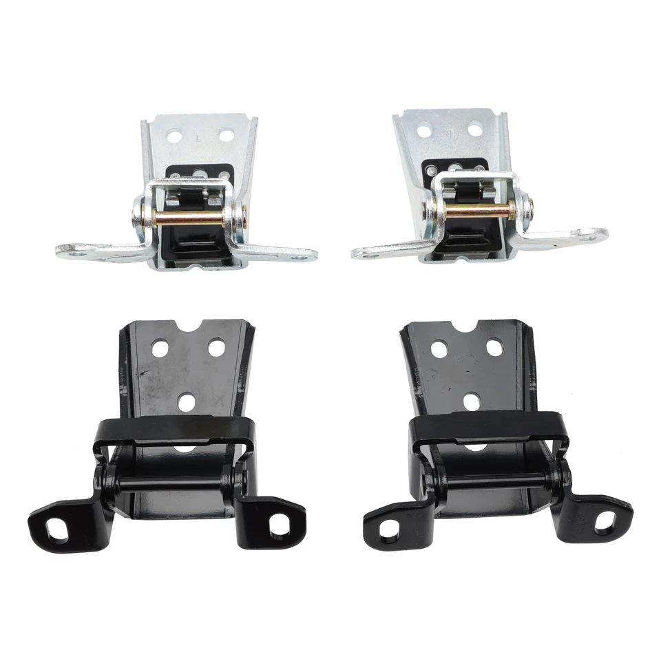 4PCS Front Upper Lower Door Hinge For Ford F150 F-250 F-350 Mercury 1980-1997 Foto 3 de 4